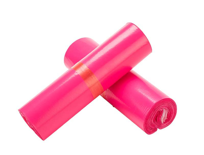 襄城玫红色快递袋-02